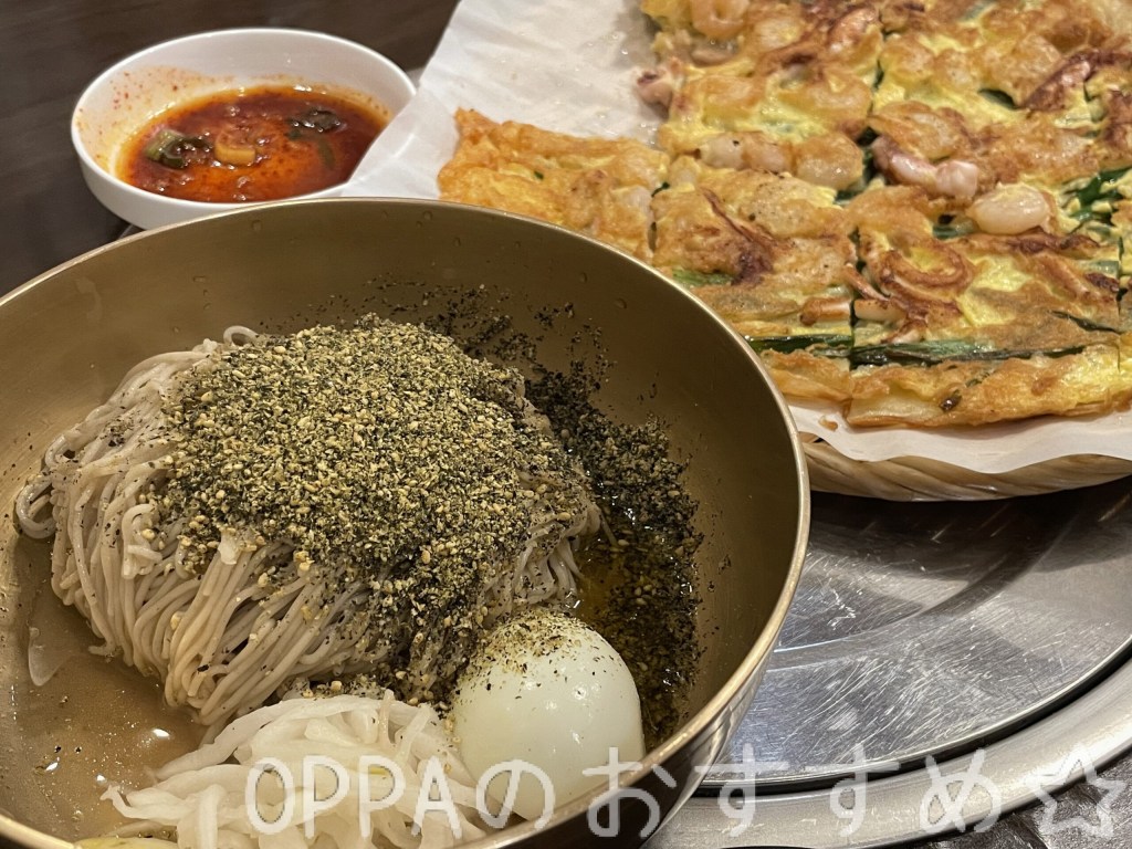 【韓国／ソウル】感動のマッグクス、忘れられない絶品韓国そば（메밀장터）（果川）