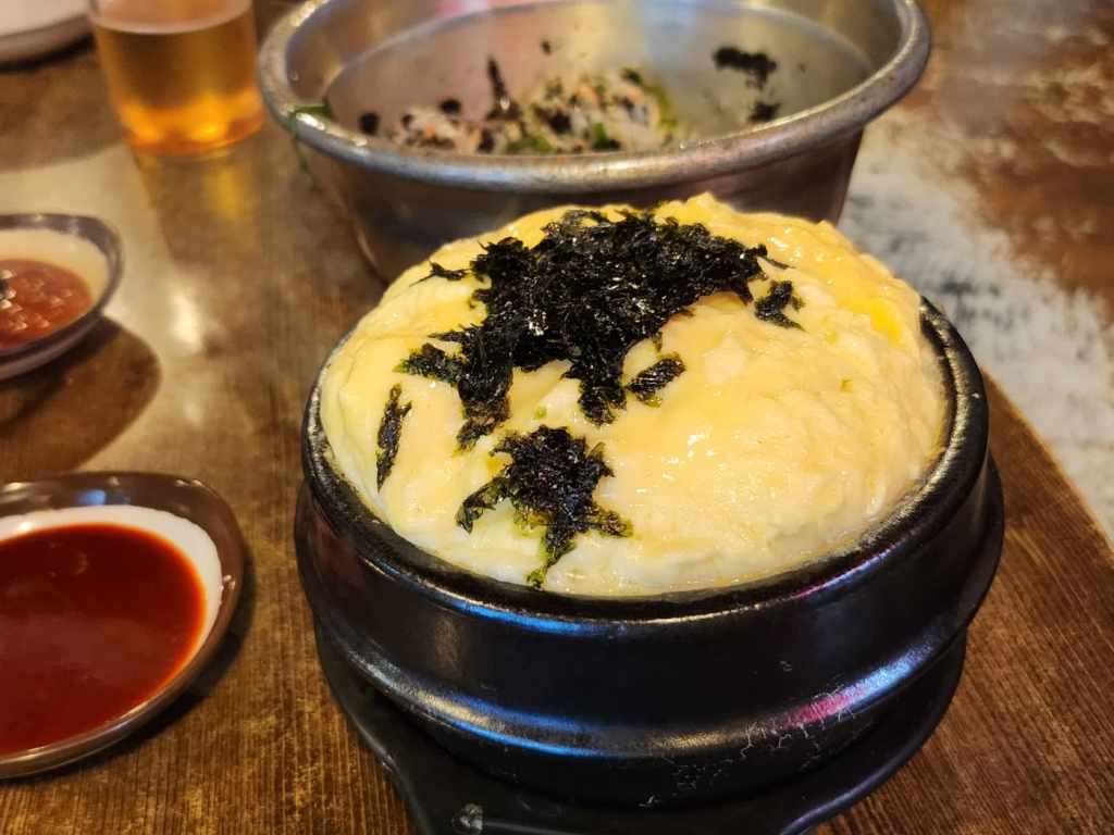 ケランチプ（卵の蒸し料理）