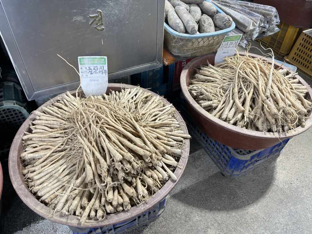 トラジという桔梗の根